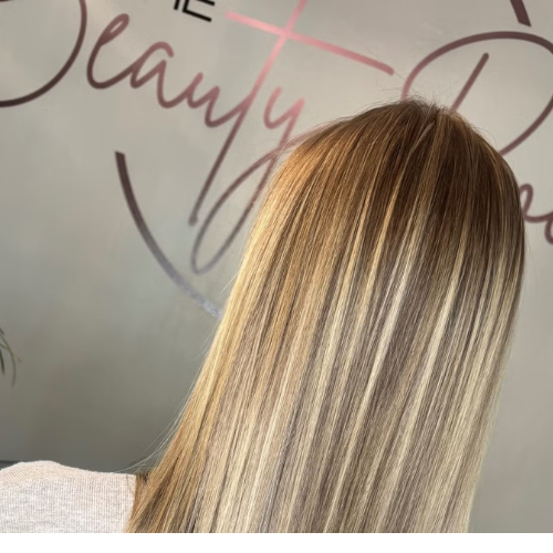Hair and wall
